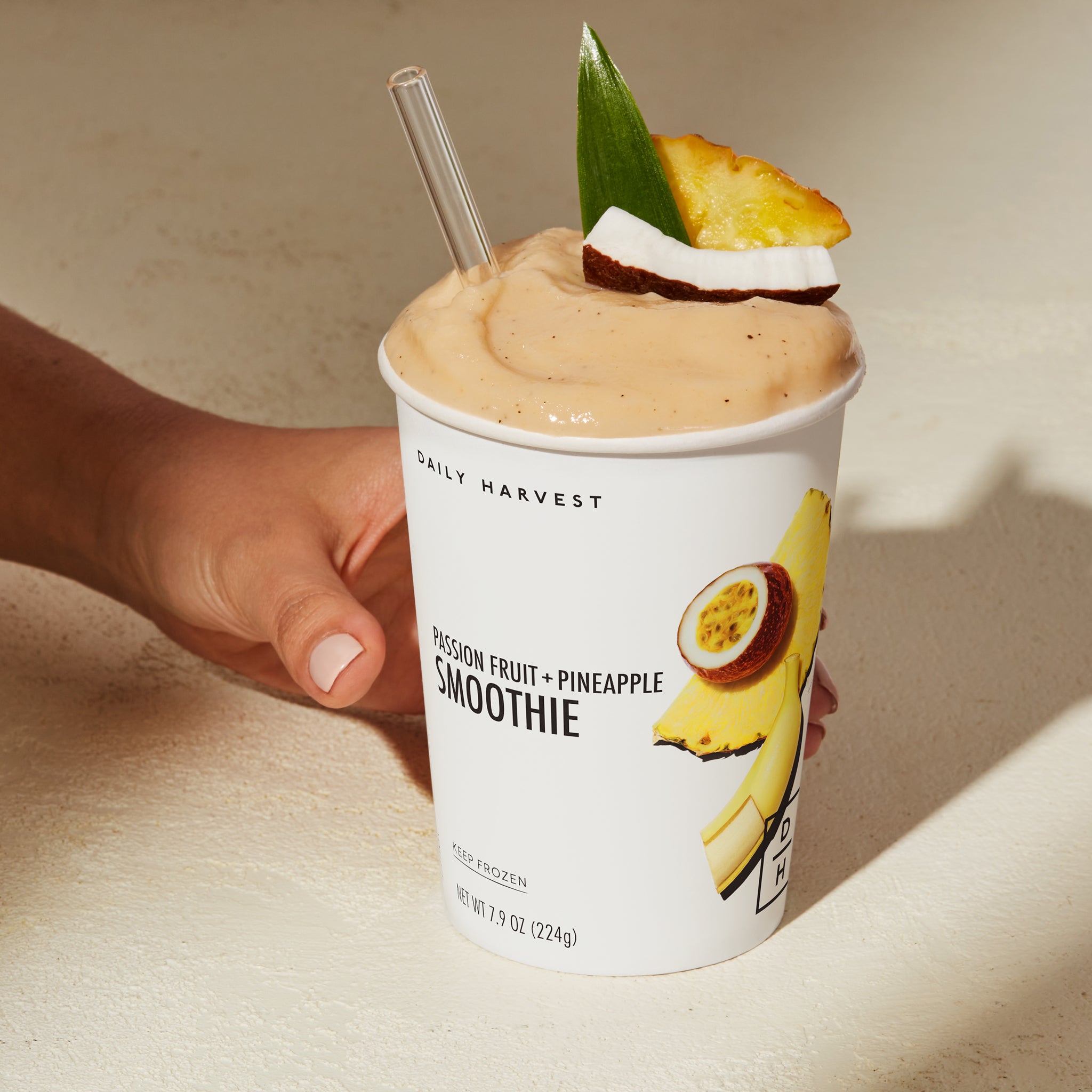 Passion Fruit + Pineapple Smoothie Daily Harvest