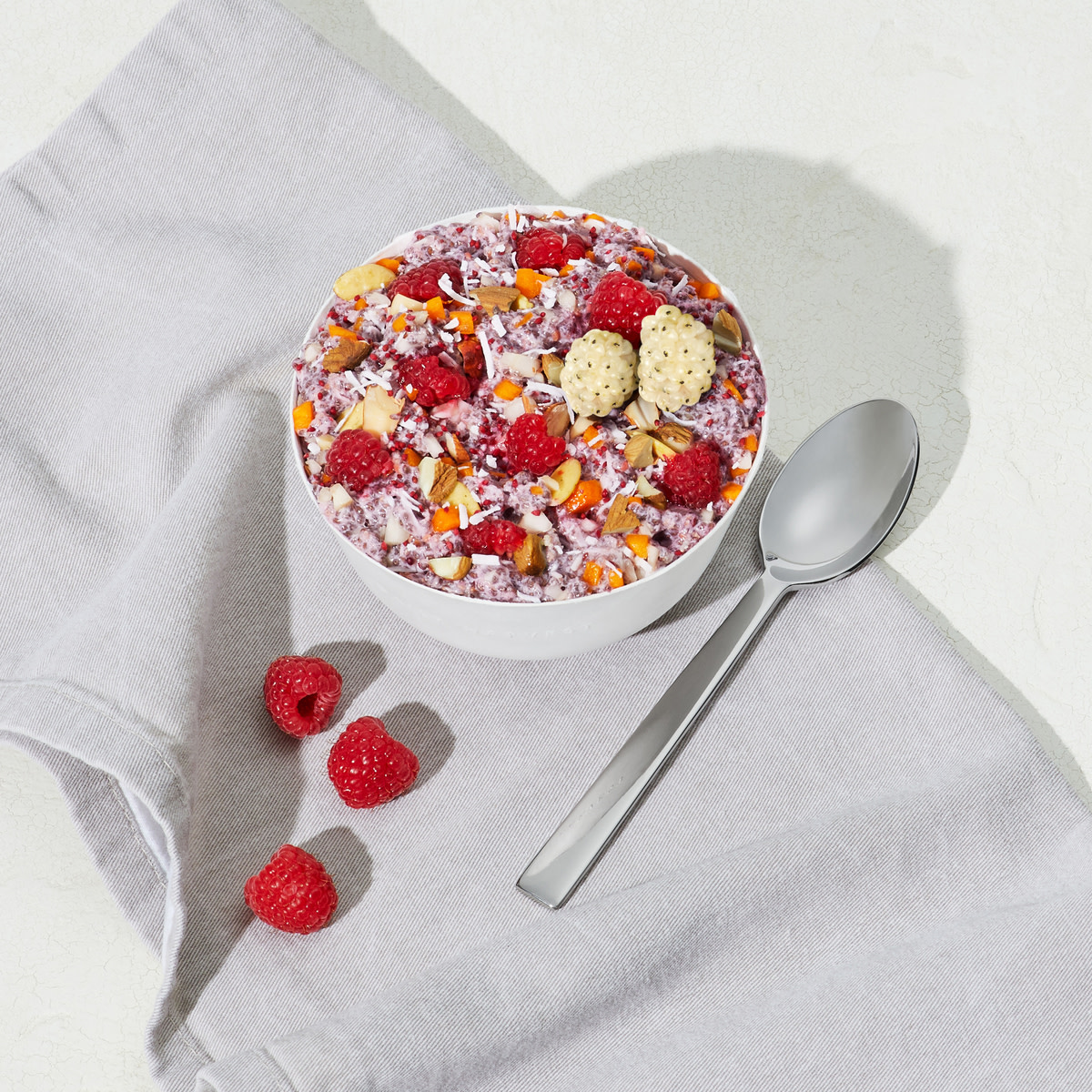 Raspberry + Mulberry Seeded
