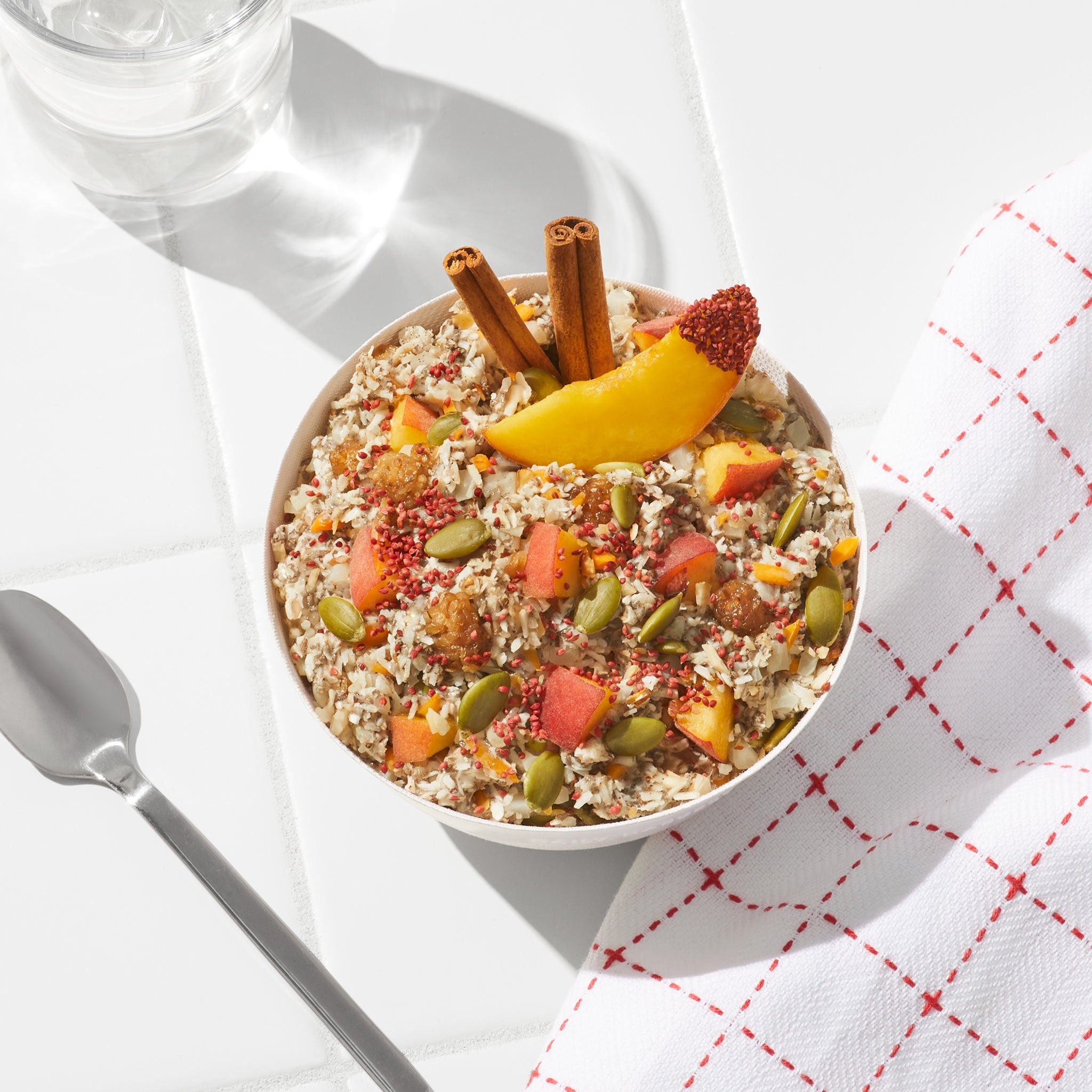 Peach + Cinnamon Breakfast Bowl Daily Harvest