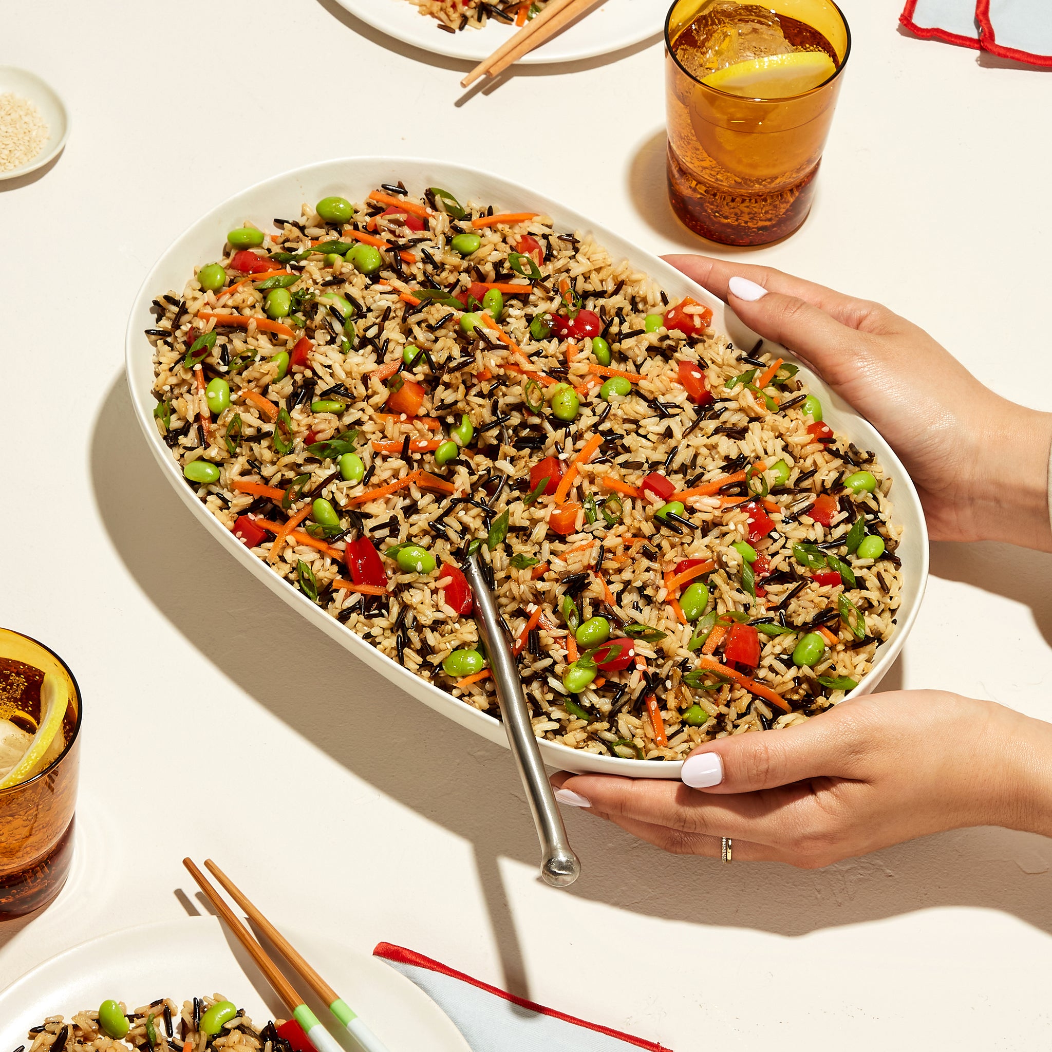 Sesame Fried Rice + Edamame Grain Daily Harvest