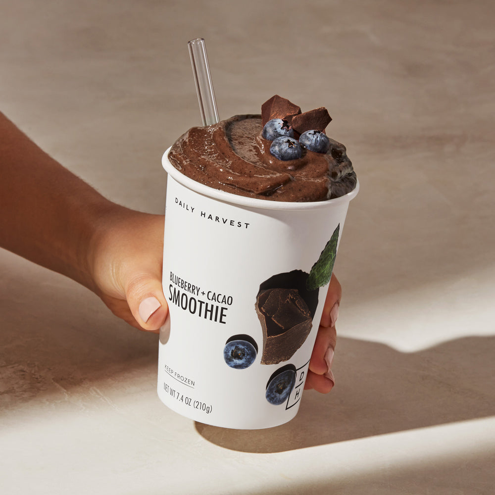 Blueberry + Cacao Smoothie Daily Harvest