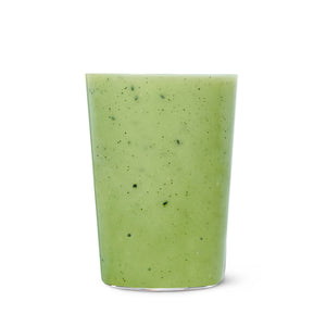 Passion Fruit + Greens Smoothie Sunset