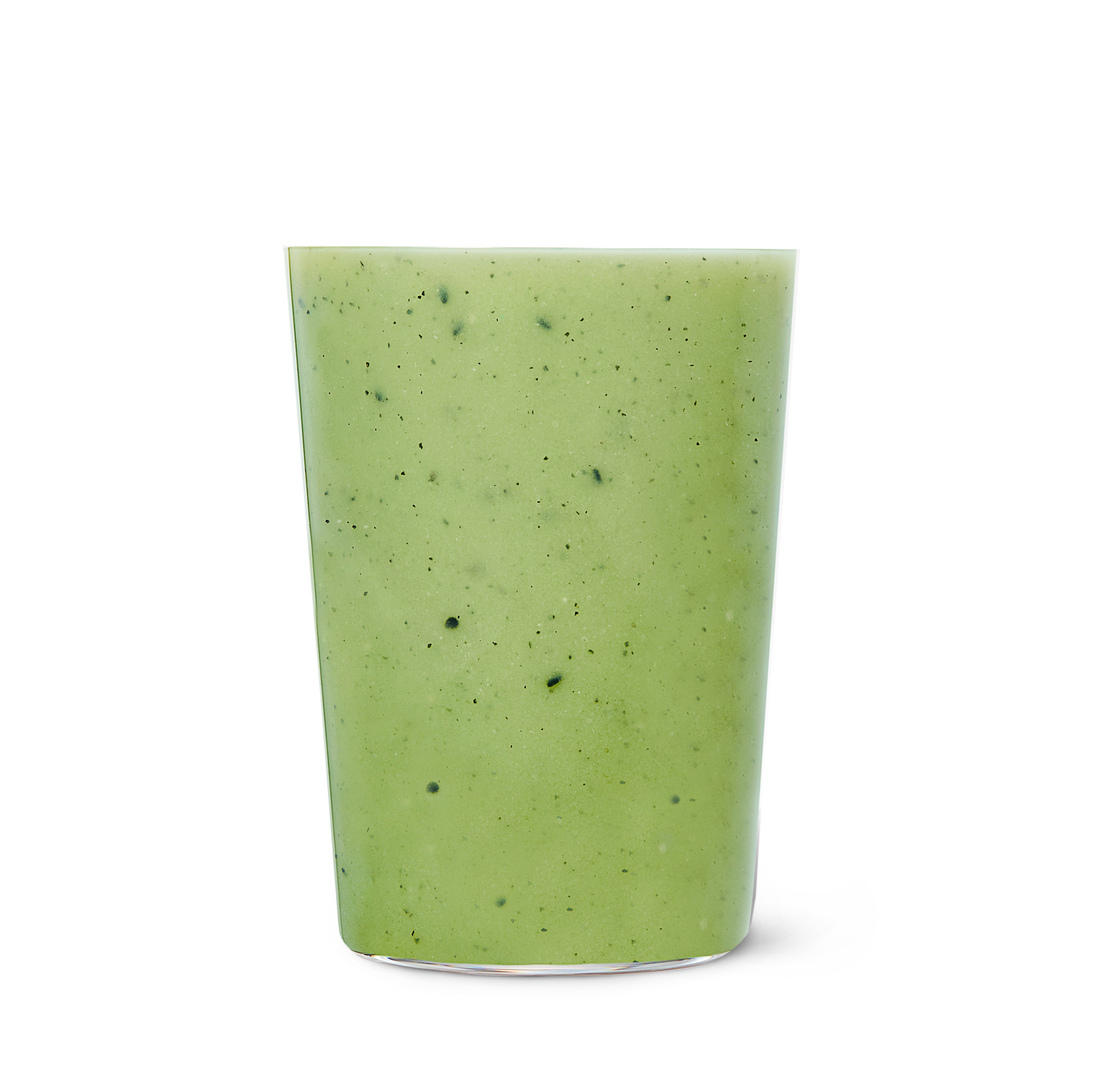 Passion Fruit + Greens Smoothie Sunset