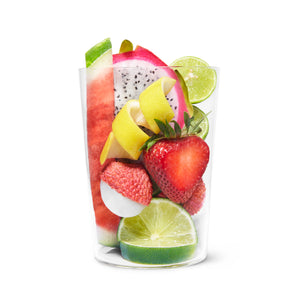 Dragon Fruit + Lime Smoothie Sunset
