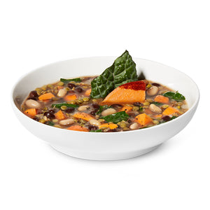 Sweet Potato + Black Bean Chili Soup Sunset