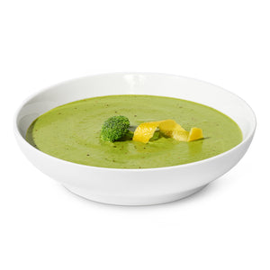 Broccoli + White Bean Soup Sunset