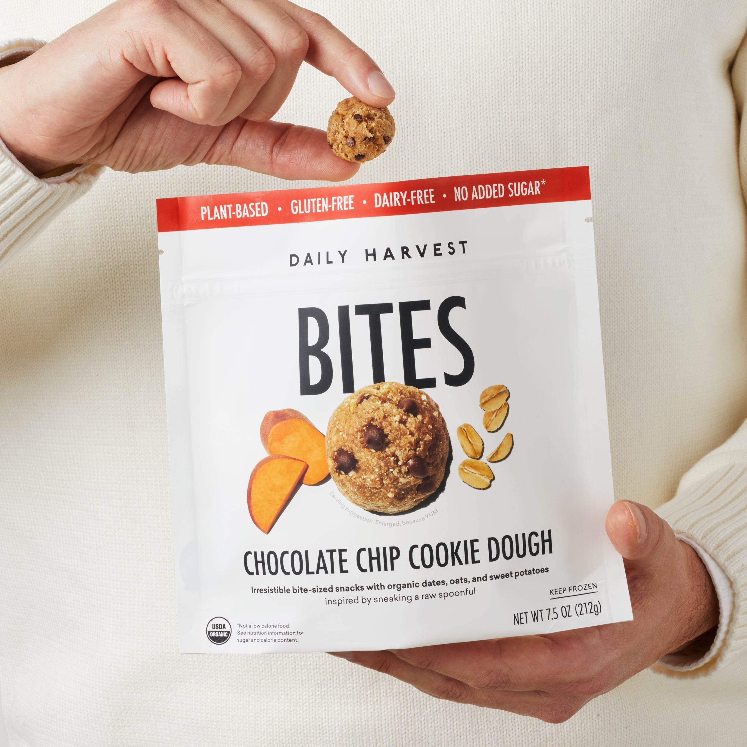 Chocolate Chip Cookie Dough Bite Daily Harvest