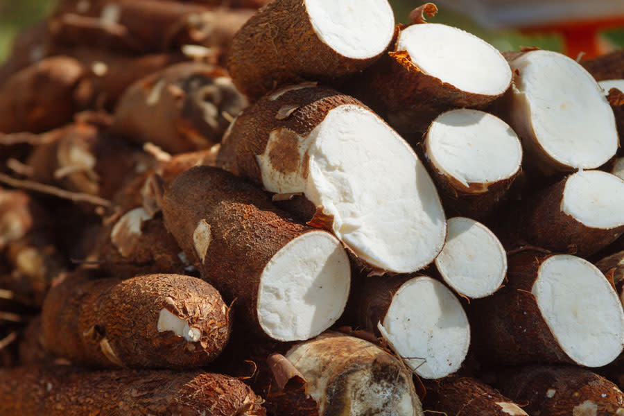 Raw cassava