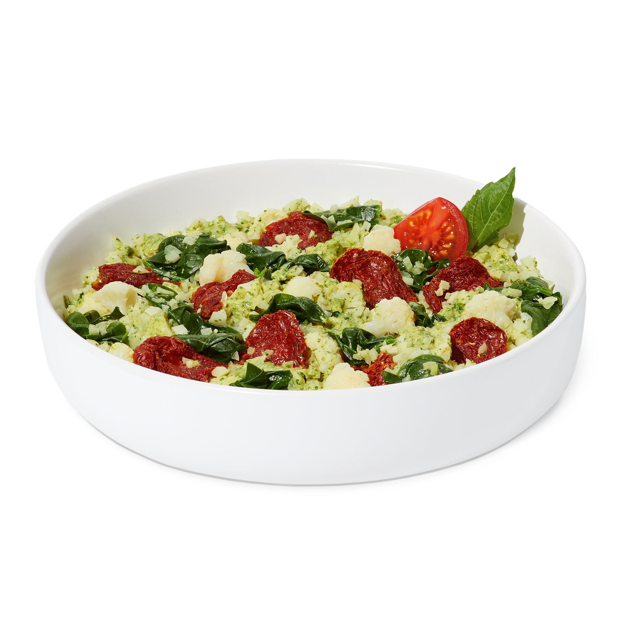 Cauliflower Rice + Pesto Harvest Bowl Daily Harvest