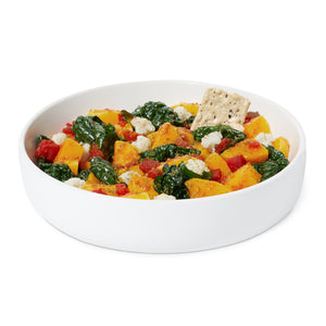 Butternut Squash + Kale Shakshuka Harvest Bowl Sunset