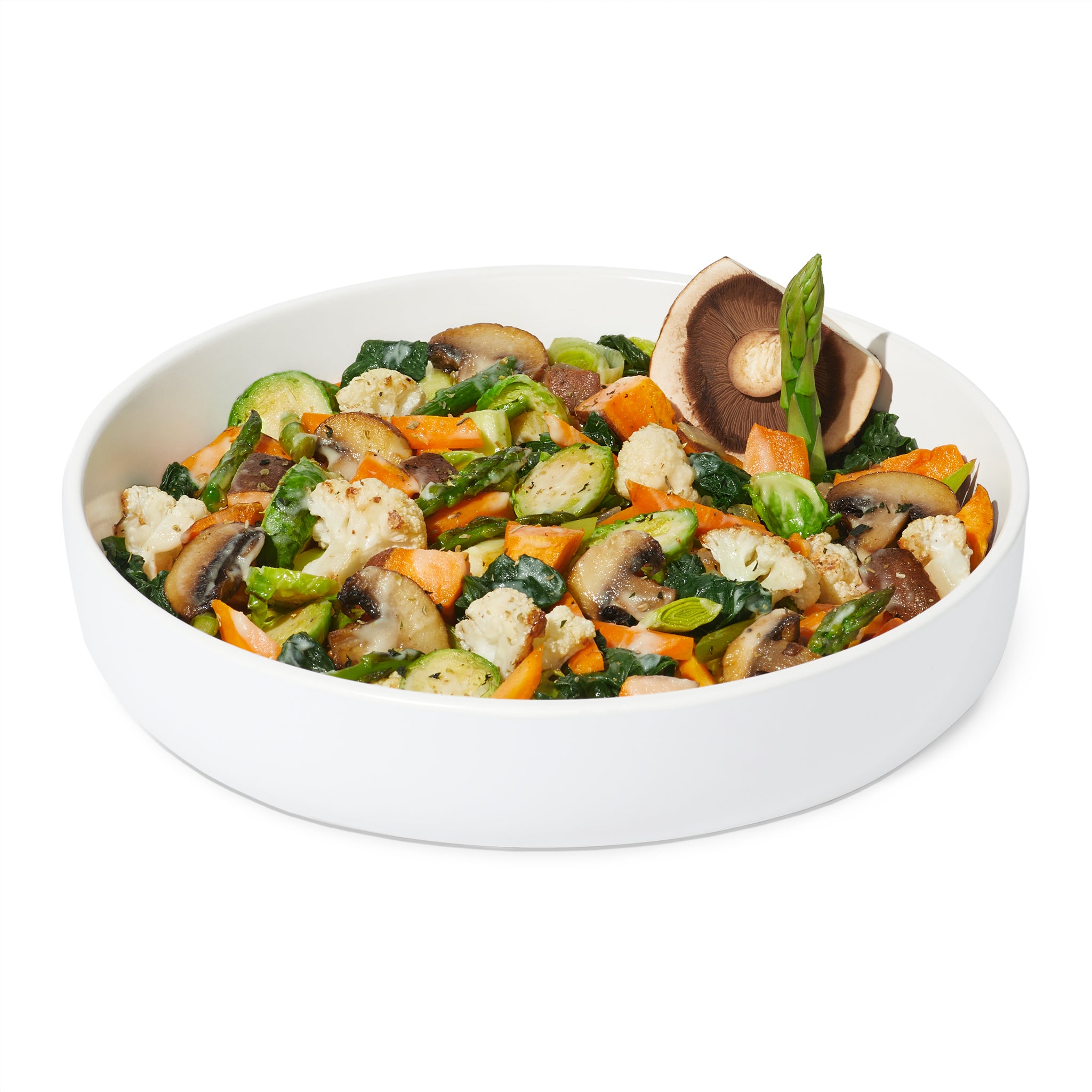 Cremini + Asparagus Pot Pie Harvest Bowl Sunset