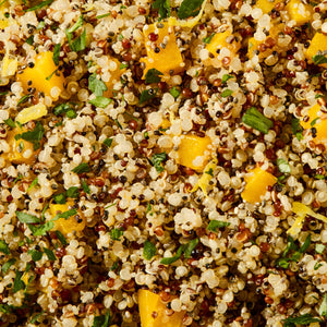 Lemon Quinoa + Butternut Squash Grain Sunset