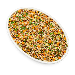 Lemon Quinoa + Butternut Squash Grain Sunset