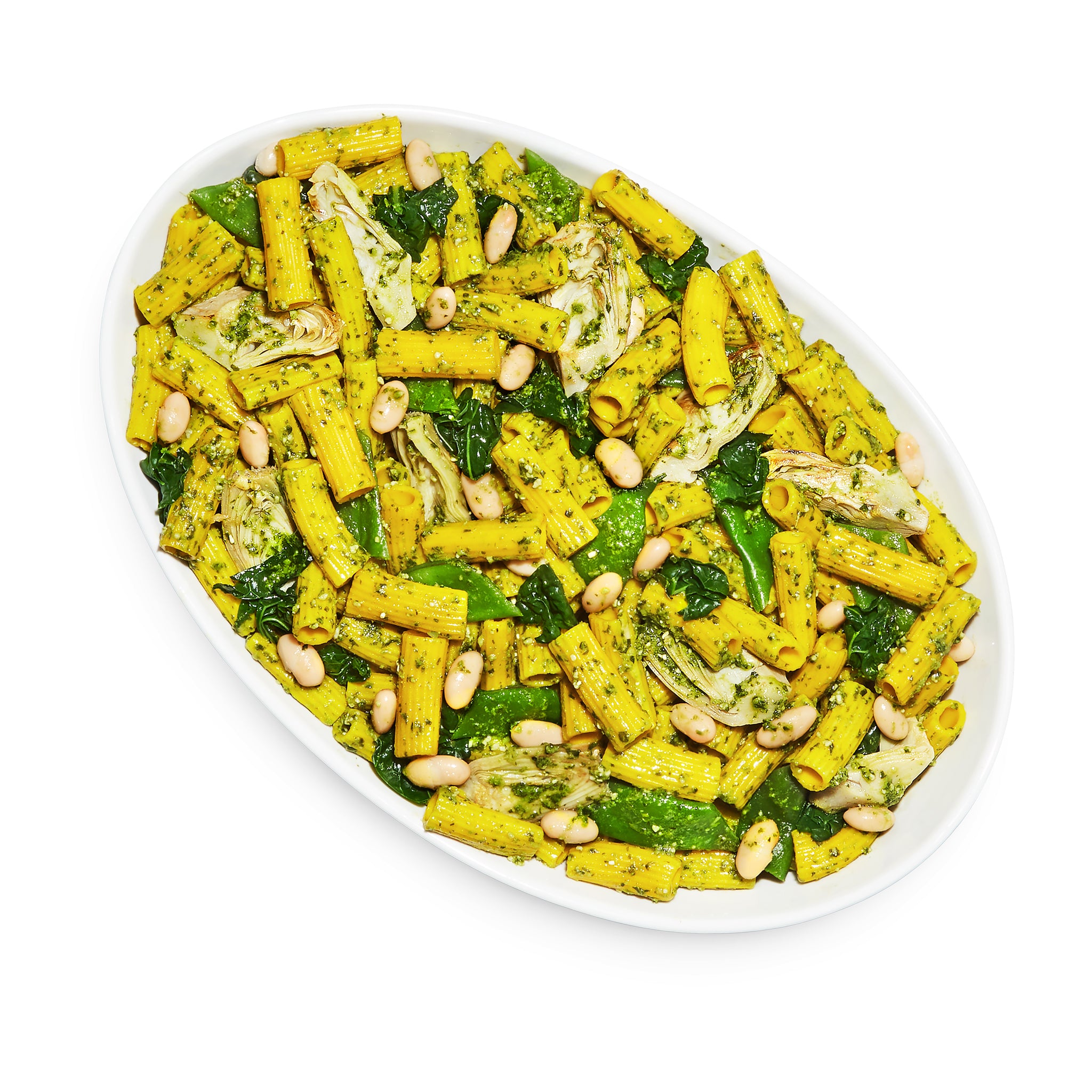 White Bean + Spinach Pesto Pasta Daily Harvest
