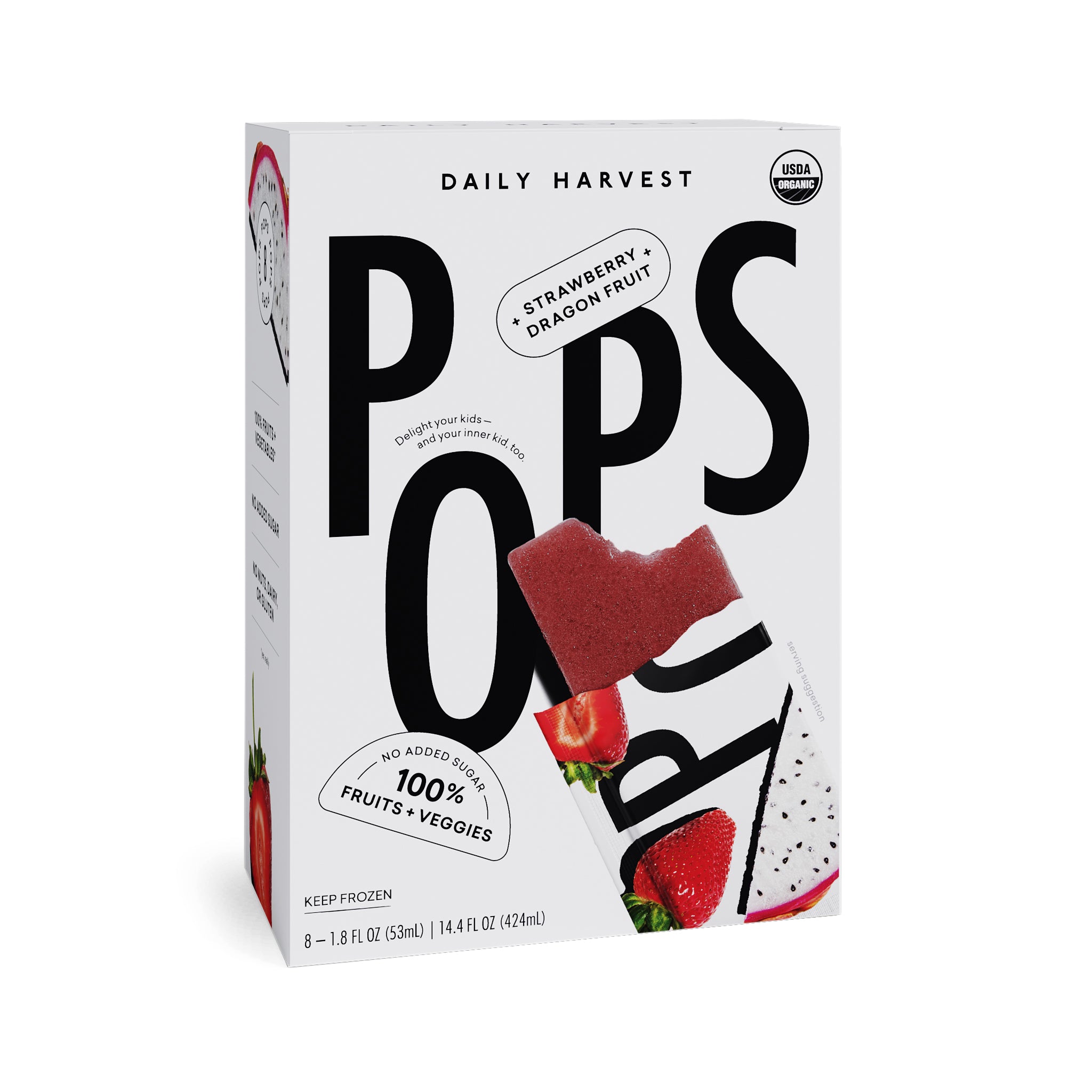 Strawberry + Dragon Fruit Pop Sunset